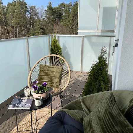 Апартаменты Nad Jeziorem Dlugim Lesna # 32 *