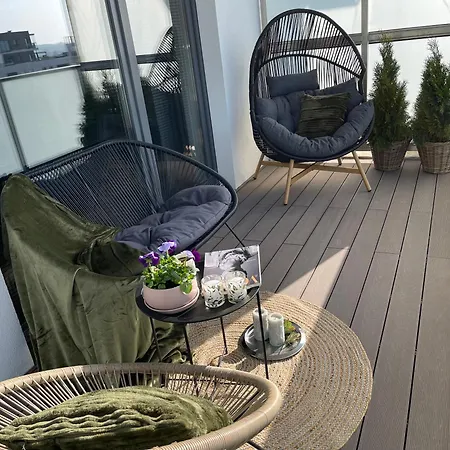 Апартаменты Nad Jeziorem Dlugim Lesna # 32 *